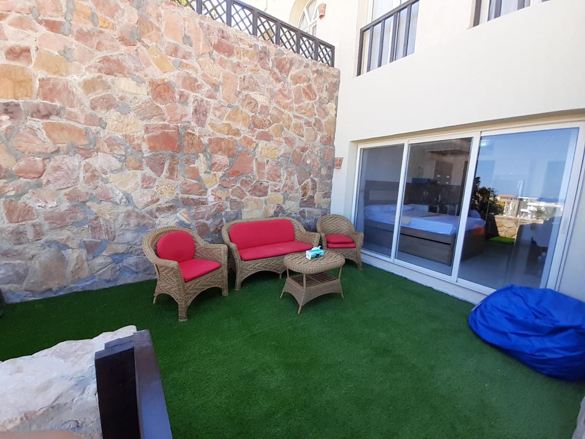Elegant & Cozy Sea View Studio - Azzurra Hurghada Exteriör bild