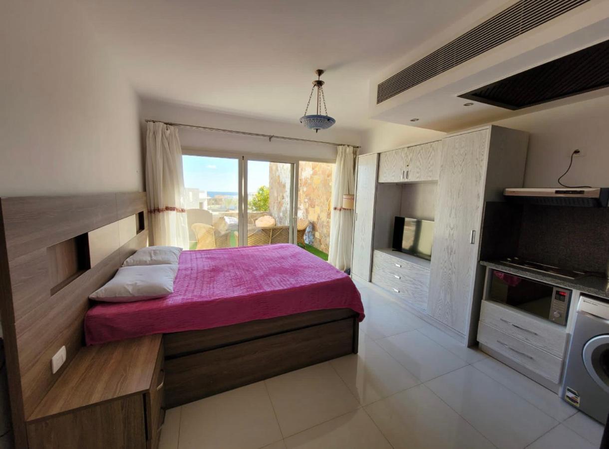 Elegant & Cozy Sea View Studio - Azzurra Hurghada Exteriör bild